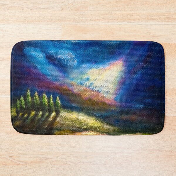 Item preview, Dramatic sky Tuscany landscape designed and sold by Red Witch Art.