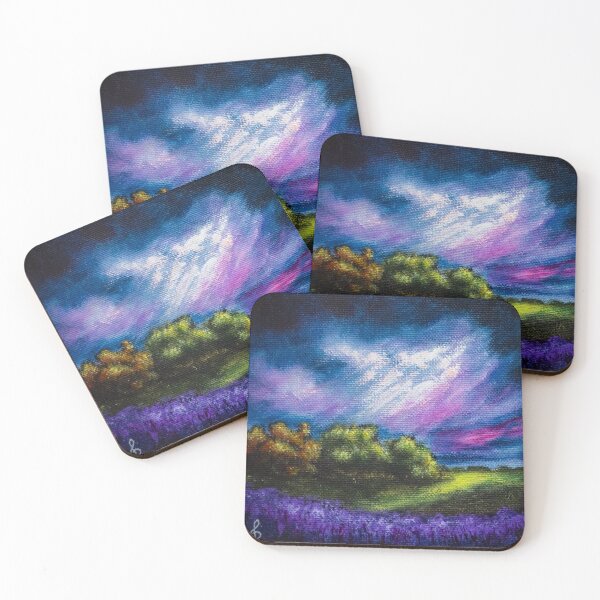 Item preview, Dramatic sky landscape designed and sold by Red Witch Art.