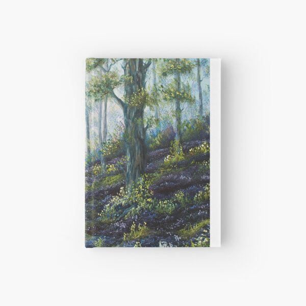 Enchanted Forest - oil painting Hardcover Journal