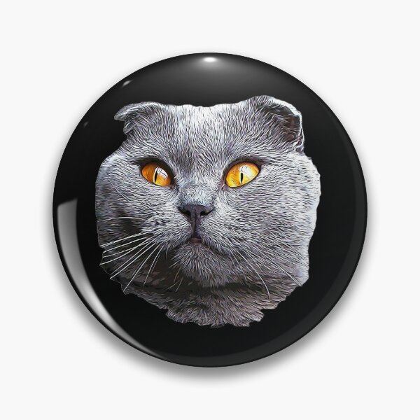 Item preview, Scottish Fold Blue Beauty designed and sold by ElegantCat.