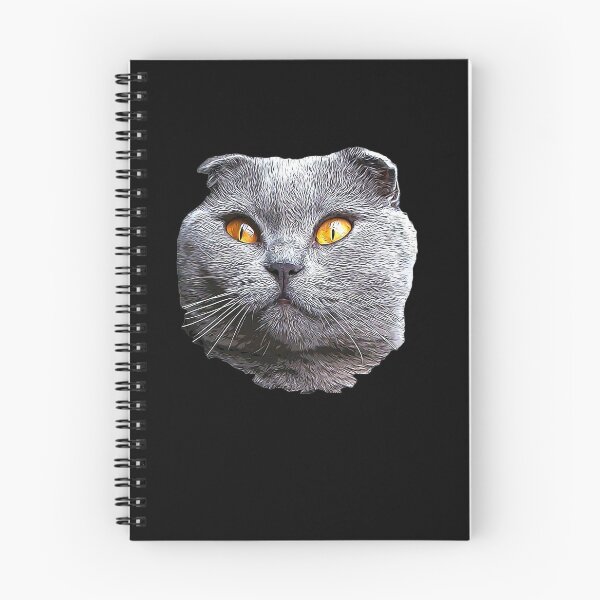Item preview, Scottish Fold Blue Beauty designed and sold by ElegantCat.