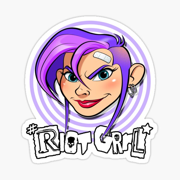 Riot Grrl Sticker