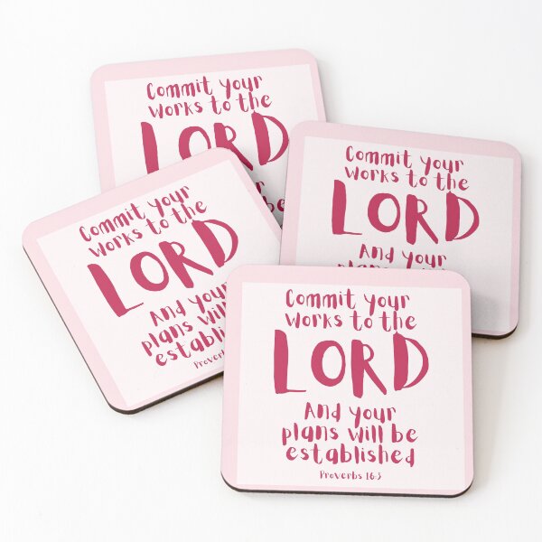 Item preview, Proverbs 16:3 designed and sold by MereFaith.