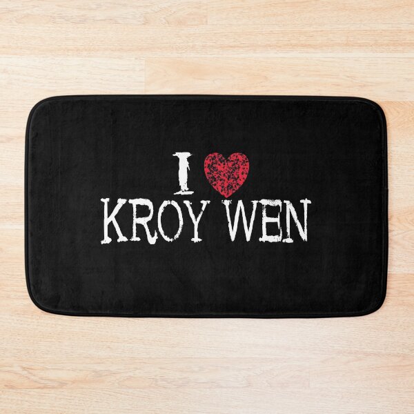 Item preview, I Heart Kroy Wen. I Love New York.  White  Backward Print  designed and sold by luvmhykdesigns.