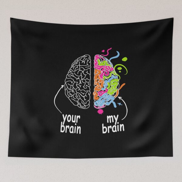 Item preview, Neurodiversity brain Gift idea for Dyslexia ADHD Autism ASD designed and sold by Placidobarbosa.