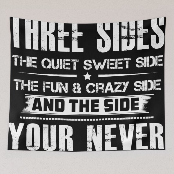 Item preview, i have three sides the quiet sweet side the fun & crazy side and the side your never want to see designed and sold by hasanmasud.