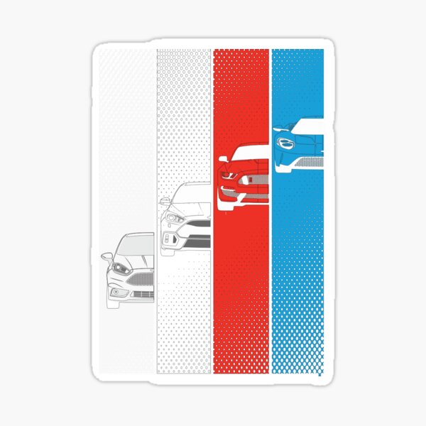 Ford Leistung - Farbe - 71 Sticker