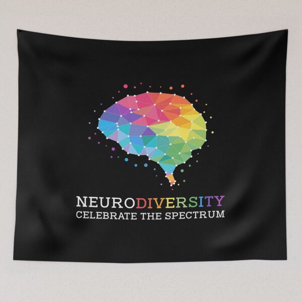 Item preview, Embrace Neurodiversity Celebrate the Spectrum designed and sold by Placidobarbosa.