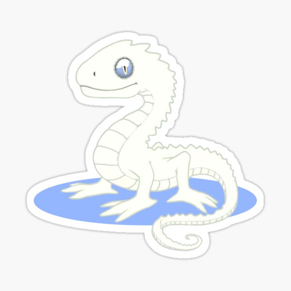 Snow Dragon Sticker