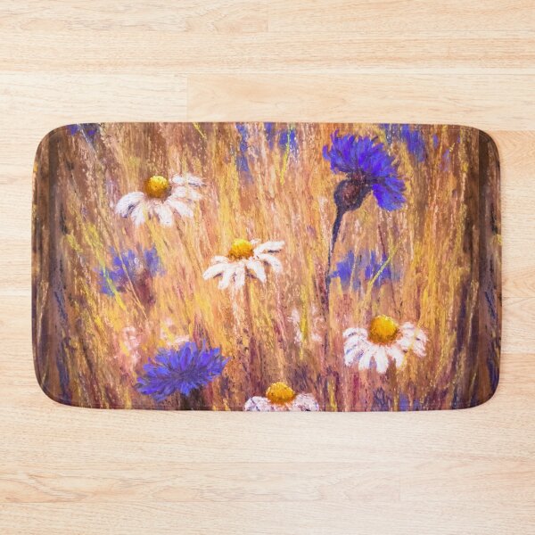 Item preview, Wild flowers field designed and sold by Red Witch Art.