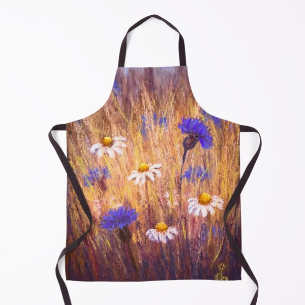 Item preview, Wild flowers field designed and sold by Red Witch Art.