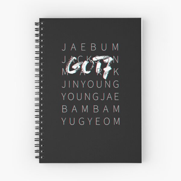 Item preview, GOT7 3D Tee Noir Ver 81 designed and sold by LuzOReilly.