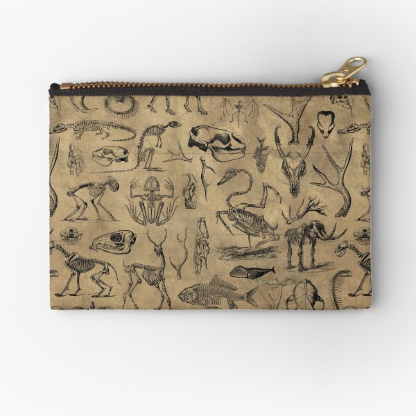 Item preview, Vintage Animal Bones Pattern - Biology Vintage Diagram Anatomy Creepy Witchy Weird Skulls and Skeletons designed and sold by BoyPilot Goods.