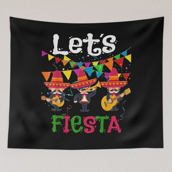 Item preview, Let's Fiesta Funny Cinco De Mayo Mexican Mariachi  designed and sold by saigeorion.