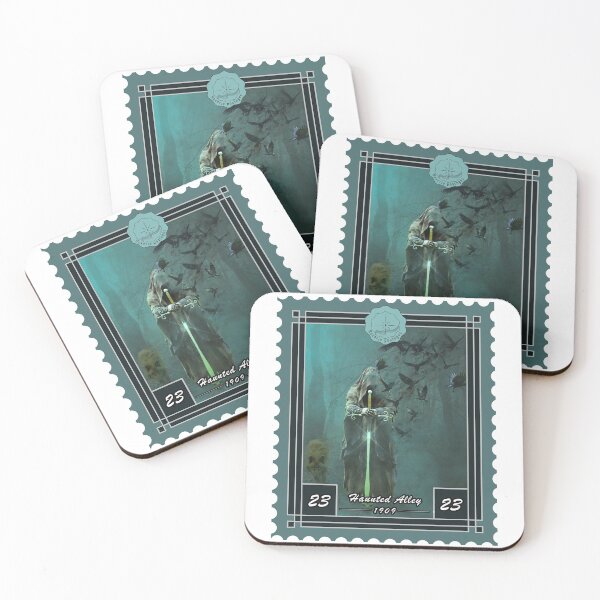 Item preview, Haunted Alley Postage Stamp  designed and sold by Reverie-Postage.