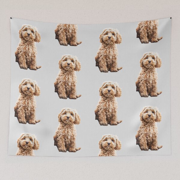 Item preview, Cockapoo Cavoodle Labradoodle Cute Puppy Dog- Poodle x designed and sold by ElegantCat.