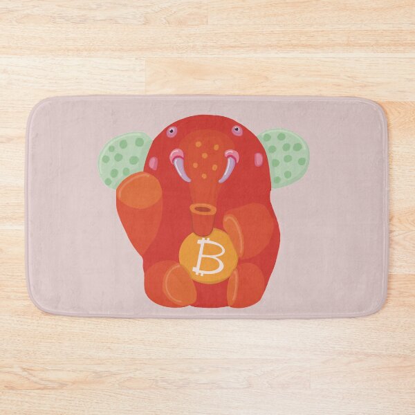 Item preview, Charming Elephant Bitcoin  designed and sold by Supachet.