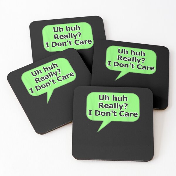 Item preview, Funny Sarcastic Socially Inept I Don't Care Couldn't Care  designed and sold by saigeorion.