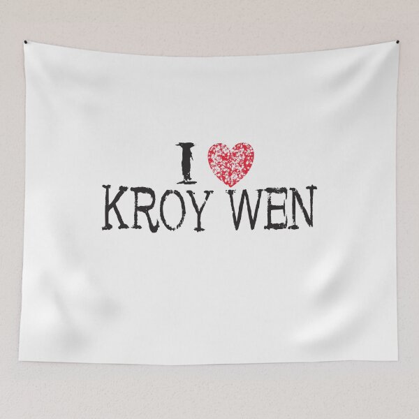 Item preview, I Heart Kroy Wen. I Love New York Backward Print designed and sold by luvmhykdesigns.
