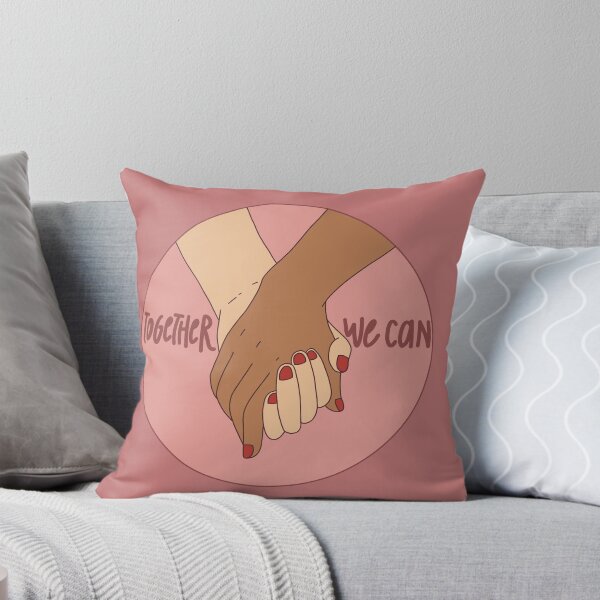 Item preview, together we can holding hands - feminism designed and sold by lemonmake.