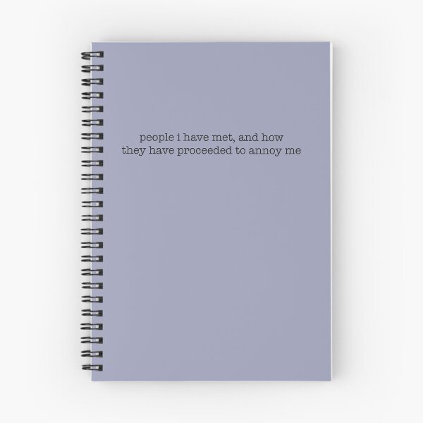 Item preview, Sarcastic Journal, Funny Notebook, Introvert designed and sold by snarkyandsage.