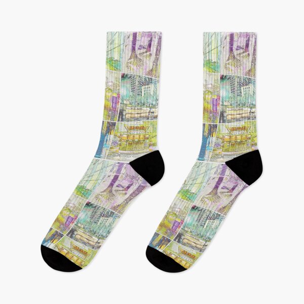 Item preview, City Watercolour designed and sold by ppddesigns.