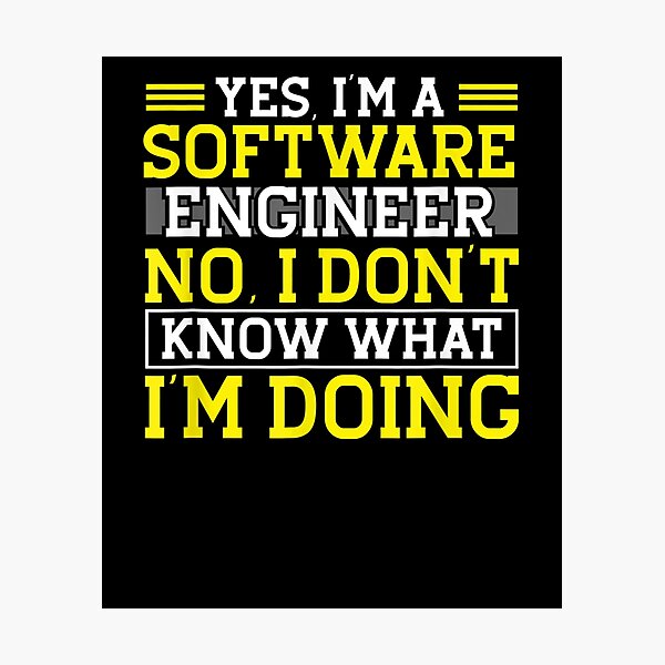 Artikel-Vorschau von Ich bin ein Software-Ingenieur, designt und verkauft von saigeorion.