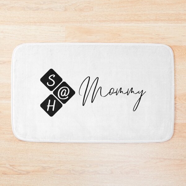 Item preview, Stay At Home Mom (SAHM) - S@H Mommy Tiles (Black Printed Design) designed and sold by modernfamgear.