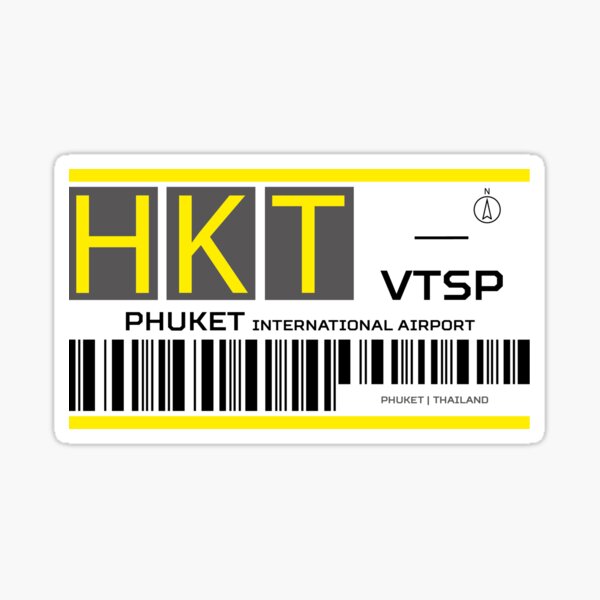 Item preview, Destination Phuket Airport designed and sold by avionuts.