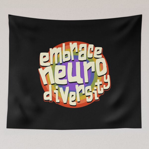Item preview, Embrace Neurodiversity Neurodiversity Awareness designed and sold by Placidobarbosa.