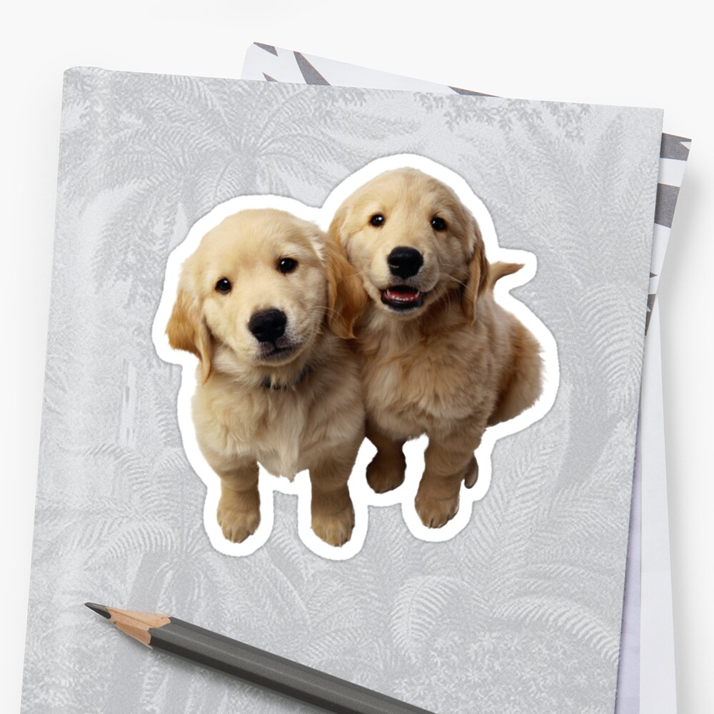 "Puppies! Sale!!!" Sticker by Vitalia | Redbubble