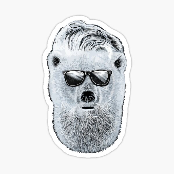 Bear Goggles Original Sticker