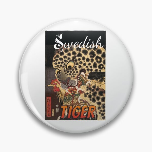 Item preview, Swedish Tiger-Silent but Deadly designed and sold by Flirt-Teez.