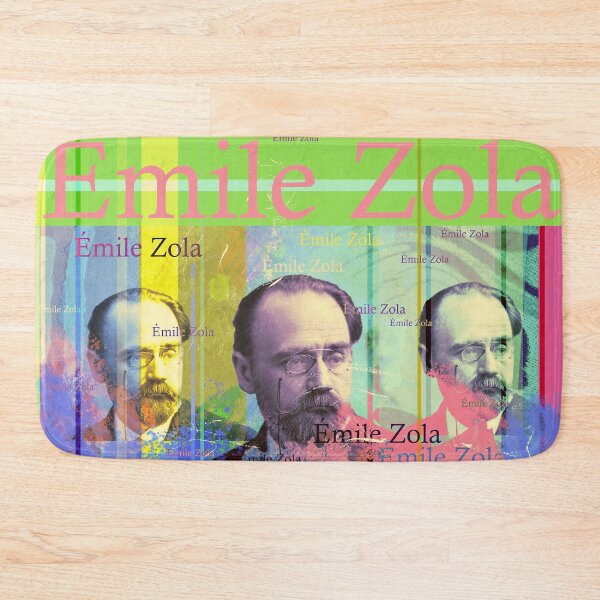 Artikelvorschau, Porträt französischer Schriftsteller Emile Zola entworfen und verkauft von Mauswohn.