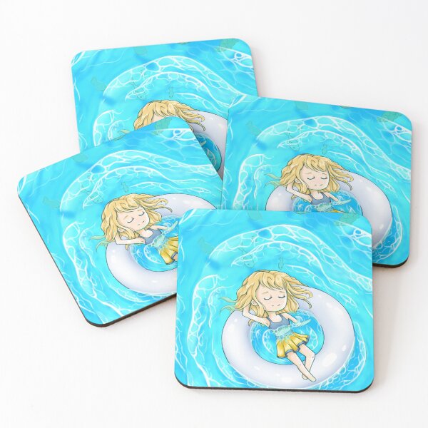 Item preview, Peaceful Anime Girl - Summer Swimming designed and sold by Craori.