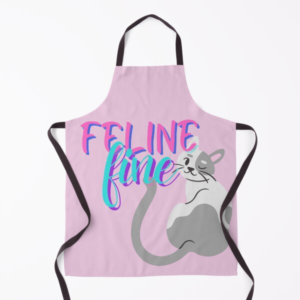 Item preview, Feelin’ fine today, cute cat designed and sold by 1DaisyChainLane.