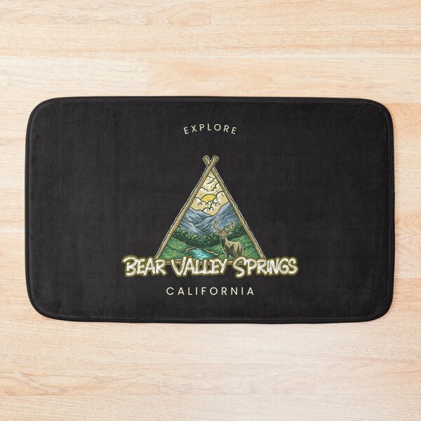 Item preview, Explore Bear Valley Springs, California Camping Text graphic deer Design designed and sold by Designs-Life.
