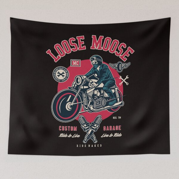 Item preview, Loose Moose Motorcycle Club designed and sold by CitizenAwear.