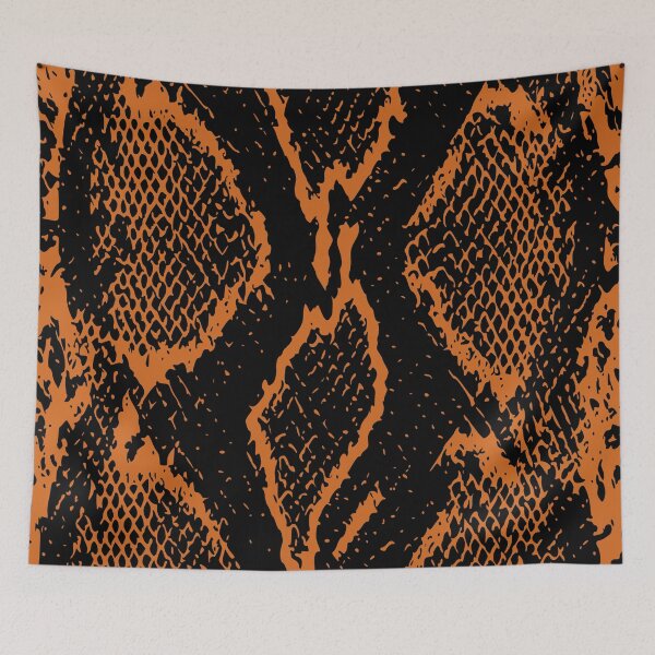 Item preview, Chocolate and Black Python Skin Design designed and sold by DesignFantazia.