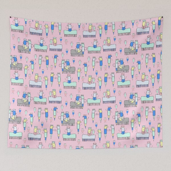Item preview, Research Lab World in Pink designed and sold by fogoosherie.