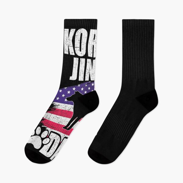 Item preview, Korean Jindo Dad Dog Lover American Us Flag  designed and sold by saigeorion.