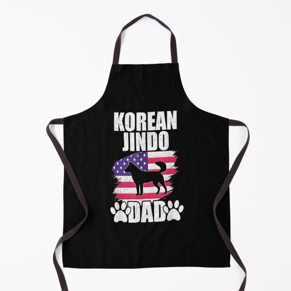Item preview, Korean Jindo Dad Dog Lover American Us Flag designed and sold by saigeorion.