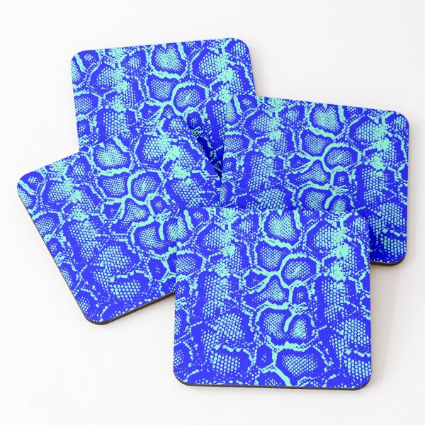 Item preview, Blue and Aquamarine Python Skin Design designed and sold by DesignFantazia.