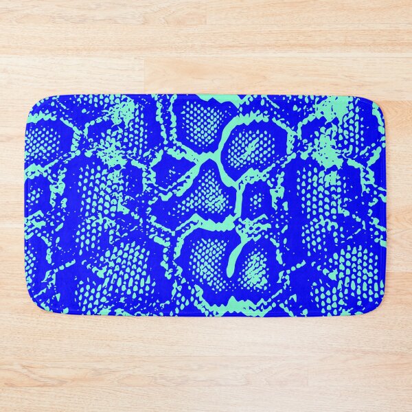 Item preview, Blue and Aquamarine Python Skin Design designed and sold by DesignFantazia.