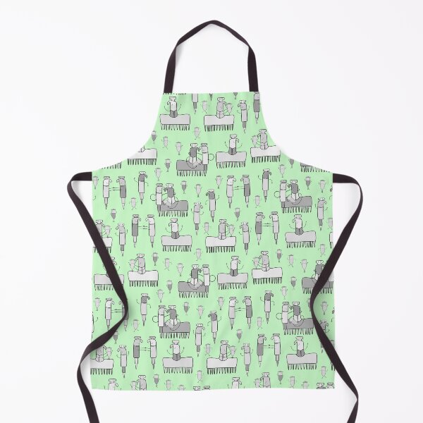 Item preview, Research Lab World in Grey on Green designed and sold by fogoosherie.