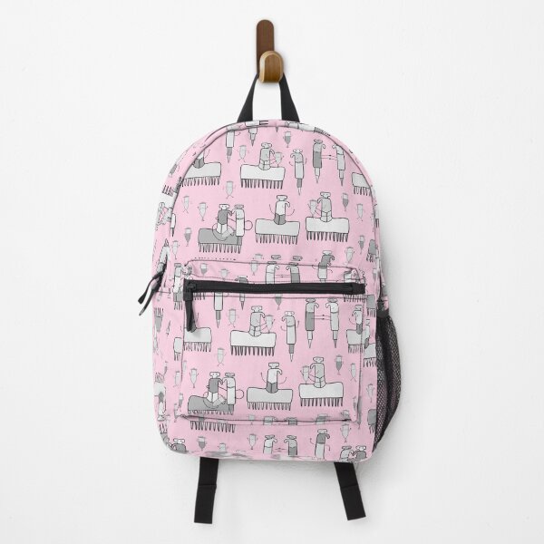 Item preview, Research Lab World in Grey on Pink designed and sold by fogoosherie.