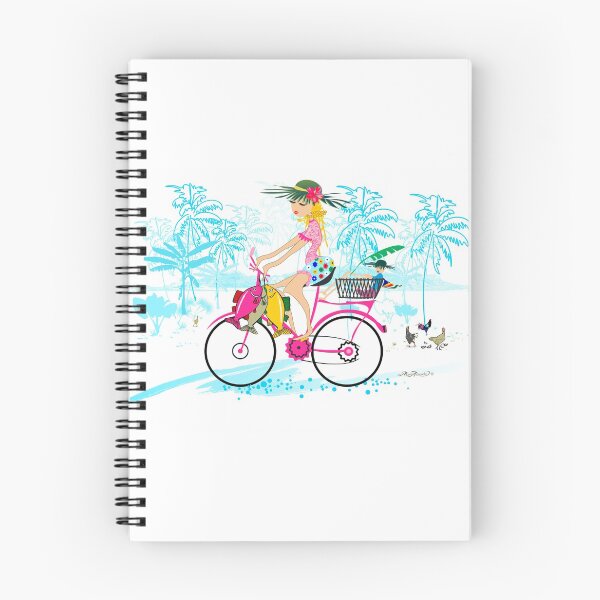 Item preview, Lady on bike la Digue Seychelles designed and sold by MArnephie.