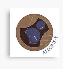 Allons-Y Canvas Print