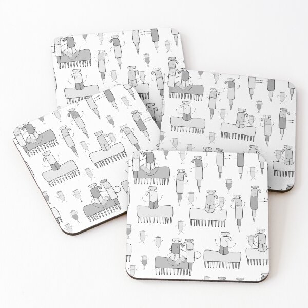 Item preview, Research Lab World in Grey Scale designed and sold by fogoosherie.