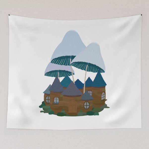 Item preview, Mushroom Town designed and sold by penwah.